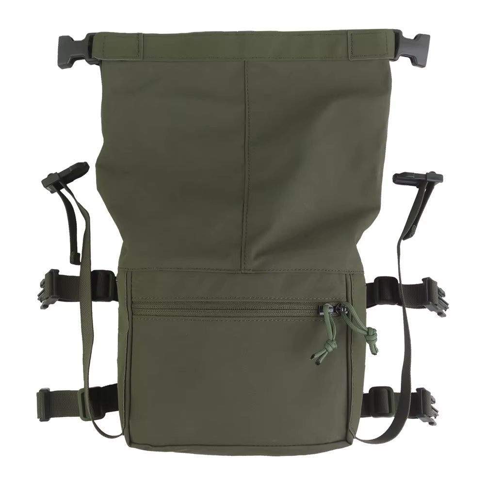 Signal & Steel Alpha Modular Chest Rig Kit – Tactical MOLLE Chest Rig with Expansion Backpack