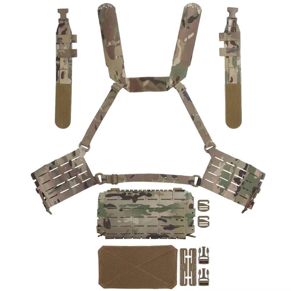 Signal & Steel ARC Gen3 Chest Rig – Quick Release MOLLE Micro Rig with Triple 5.56 Mag Pouch
