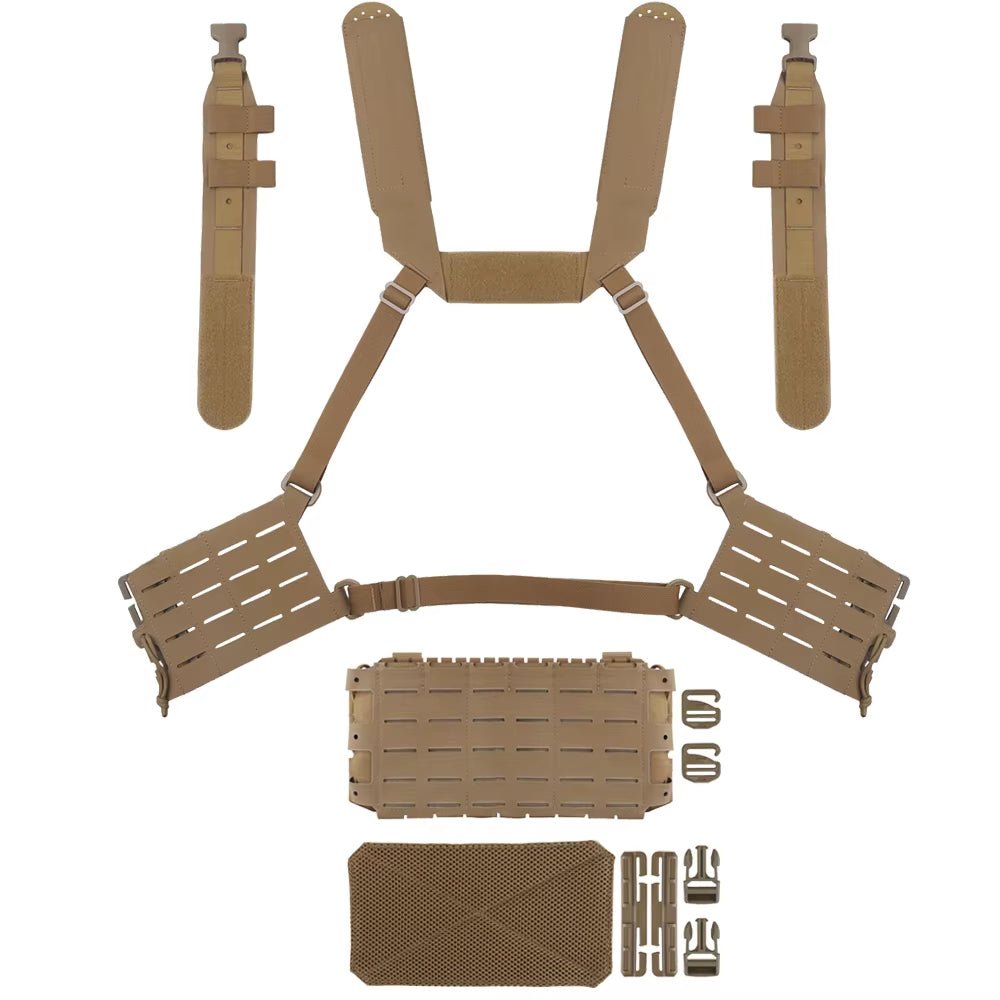 Signal & Steel ARC Gen3 Chest Rig – Quick Release MOLLE Micro Rig with Triple 5.56 Mag Pouch