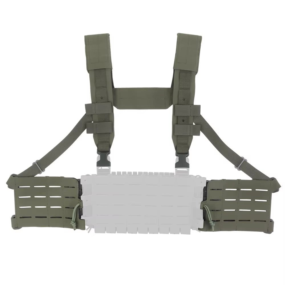 Signal & Steel ARC Gen3 Chest Rig – Quick Release MOLLE Micro Rig with Triple 5.56 Mag Pouch