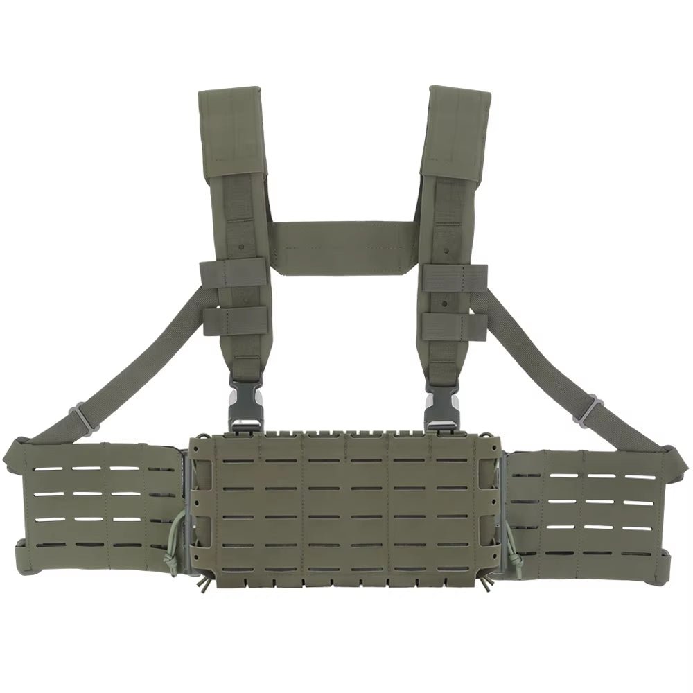 Signal & Steel ARC Gen3 Chest Rig – Quick Release MOLLE Micro Rig with Triple 5.56 Mag Pouch