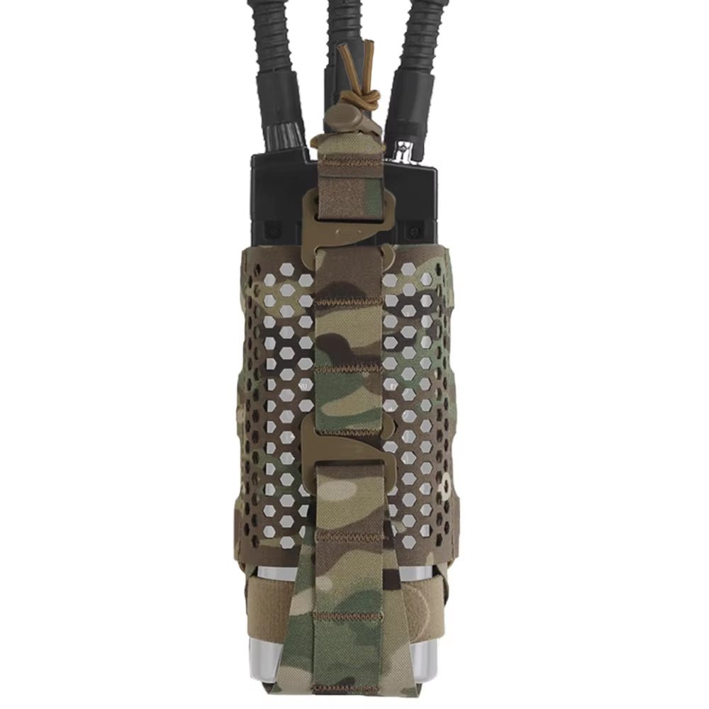 Signal & Steel ARC Universal Radio Pouch – MOLLE Walkie-Talkie Holder for Chest Rigs & Plate Carriers