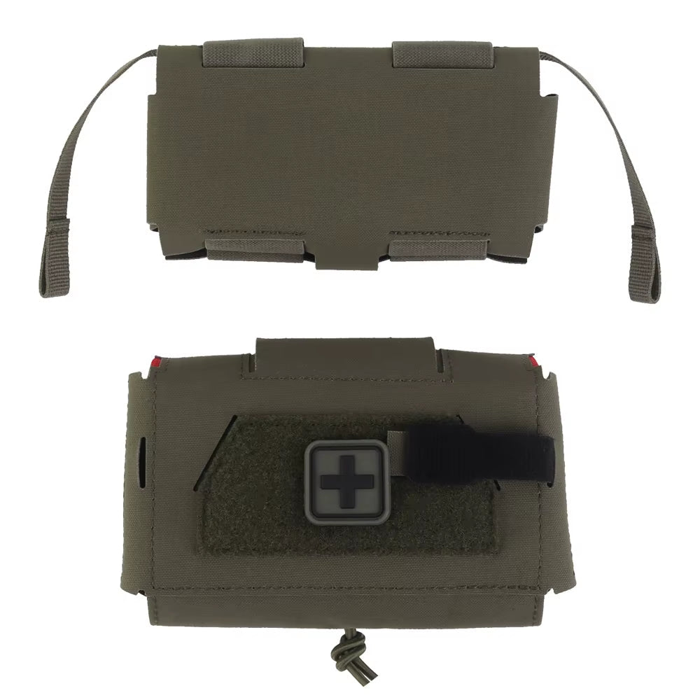 Signal & Steel Compact Trauma IFAK Pouch V3 – Tactical MOLLE Medical Kit Carrier