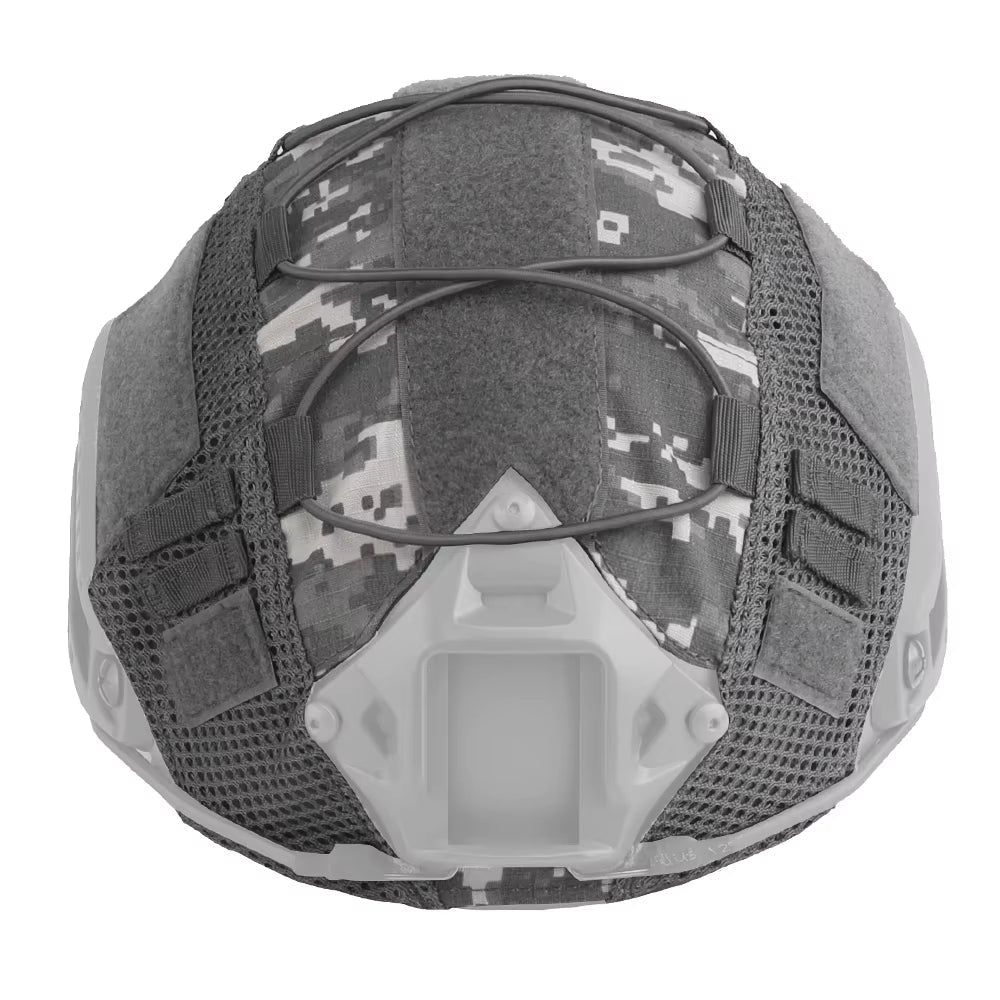 Signal & Steel FAST Helmet Camouflage Cover – Tactical Airsoft Helmet Cover with Elastic Retention