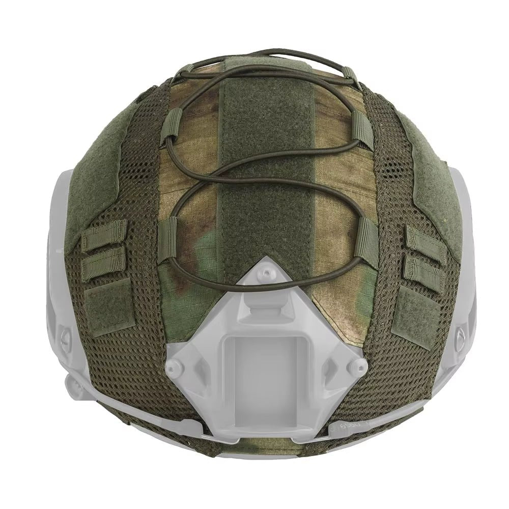 Signal & Steel FAST Helmet Camouflage Cover – Tactical Airsoft Helmet Cover with Elastic Retention