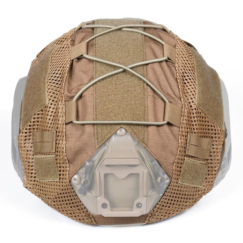 Signal & Steel FAST Helmet Camouflage Cover – Tactical Airsoft Helmet Cover with Elastic Retention