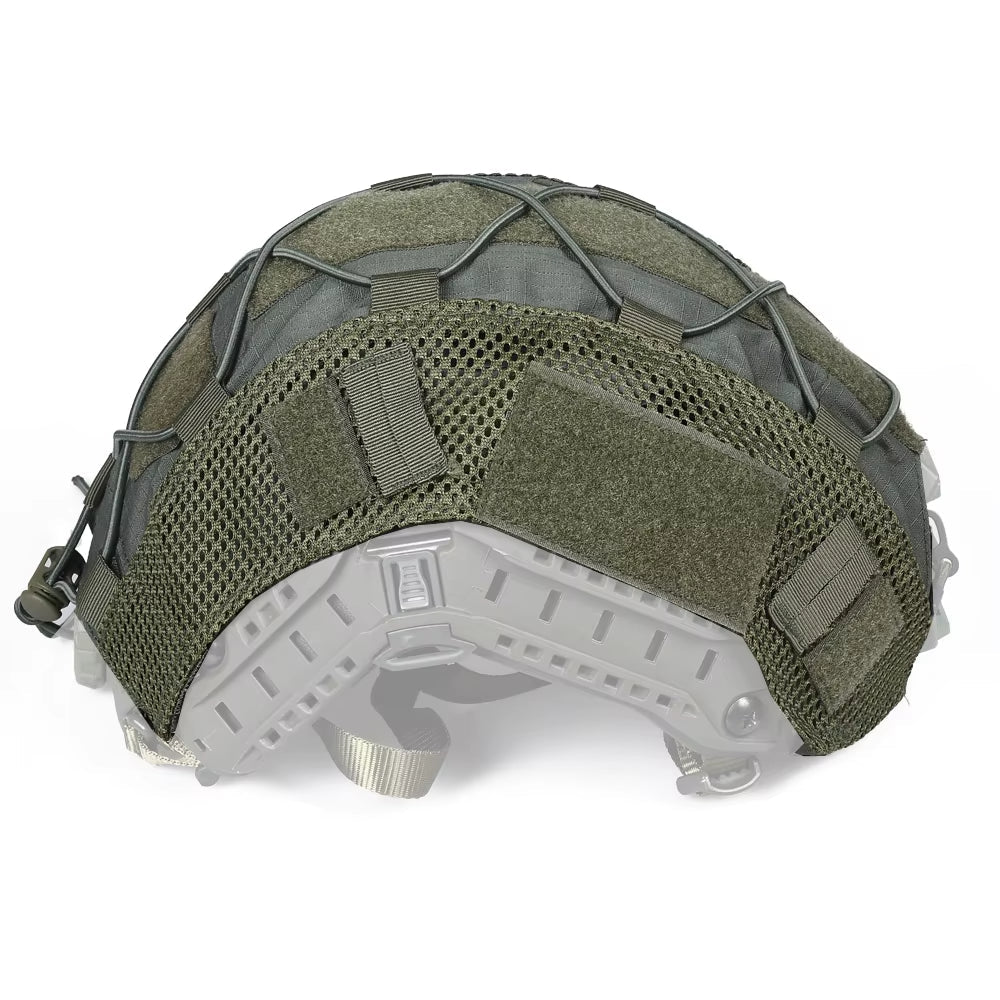 Signal & Steel FAST Helmet Camouflage Cover – Tactical Airsoft Helmet Cover with Elastic Retention
