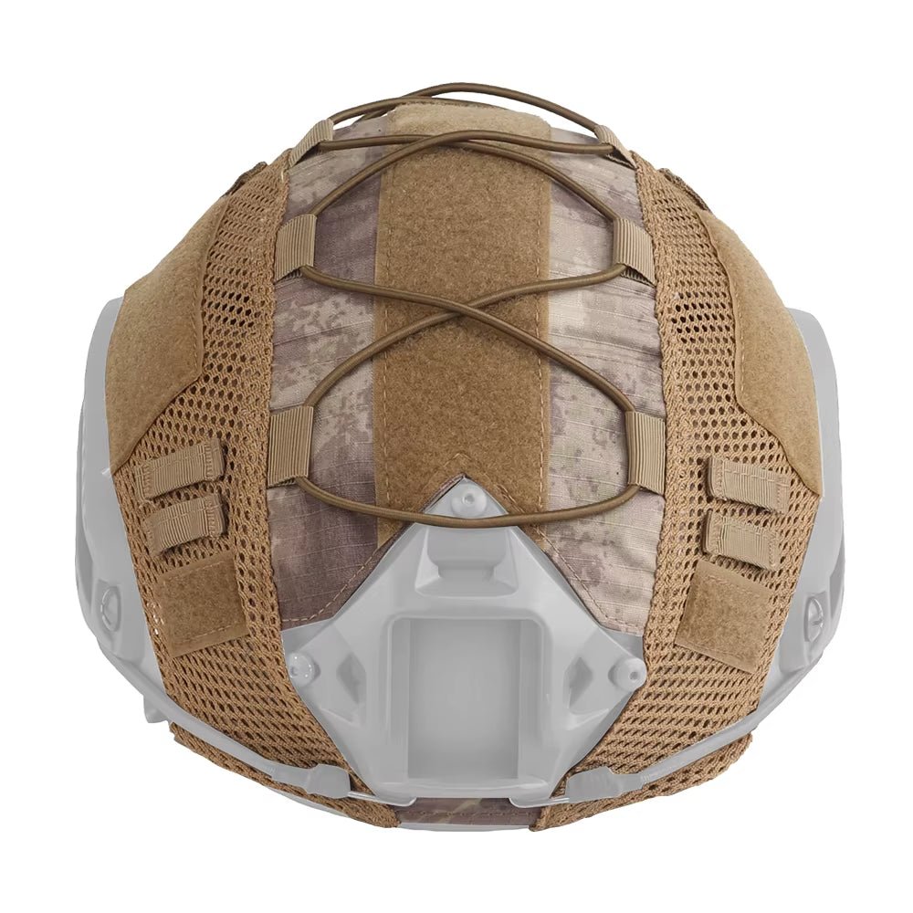 Signal & Steel FAST Helmet Camouflage Cover – Tactical Airsoft Helmet Cover with Elastic Retention