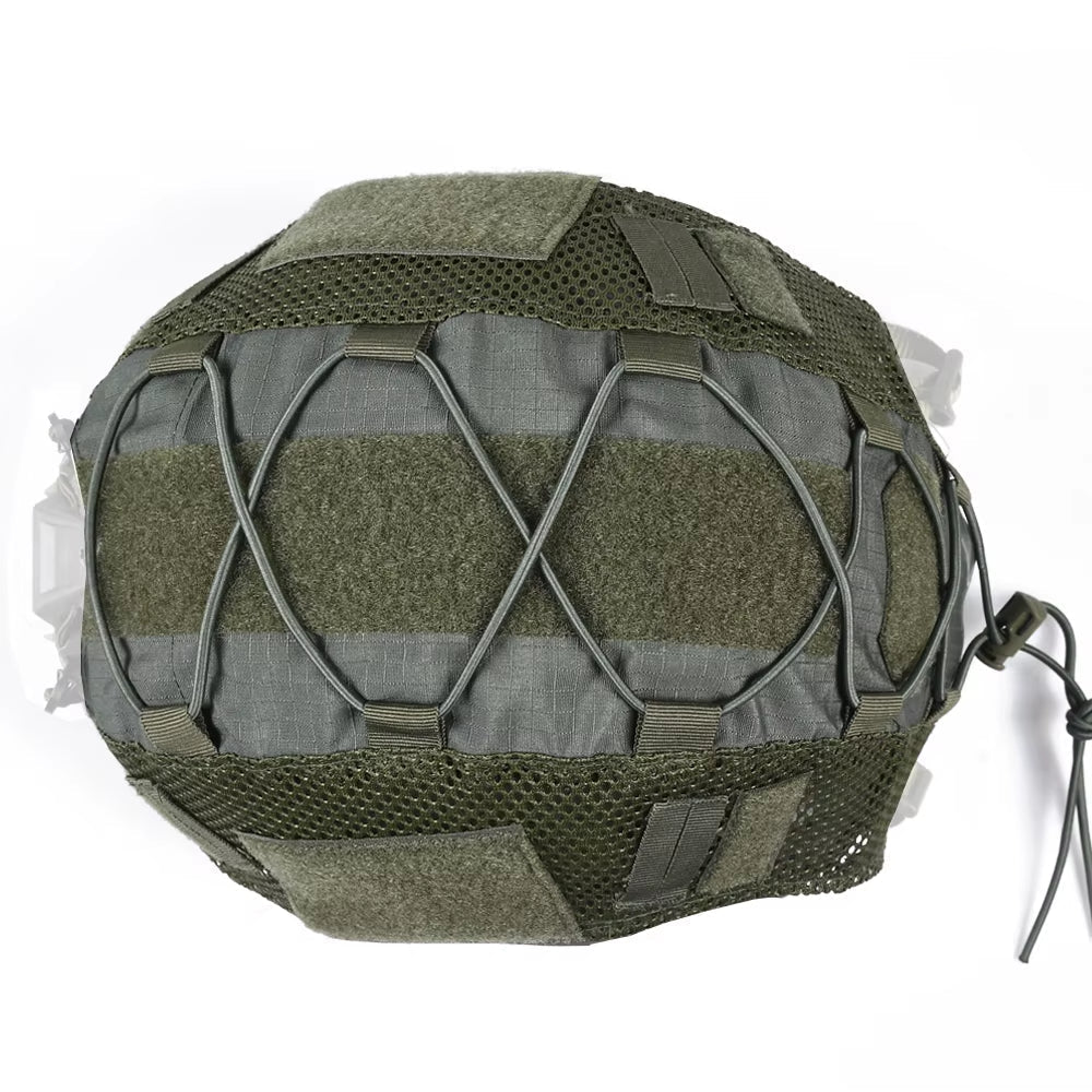 Signal & Steel FAST Helmet Camouflage Cover – Tactical Airsoft Helmet Cover with Elastic Retention