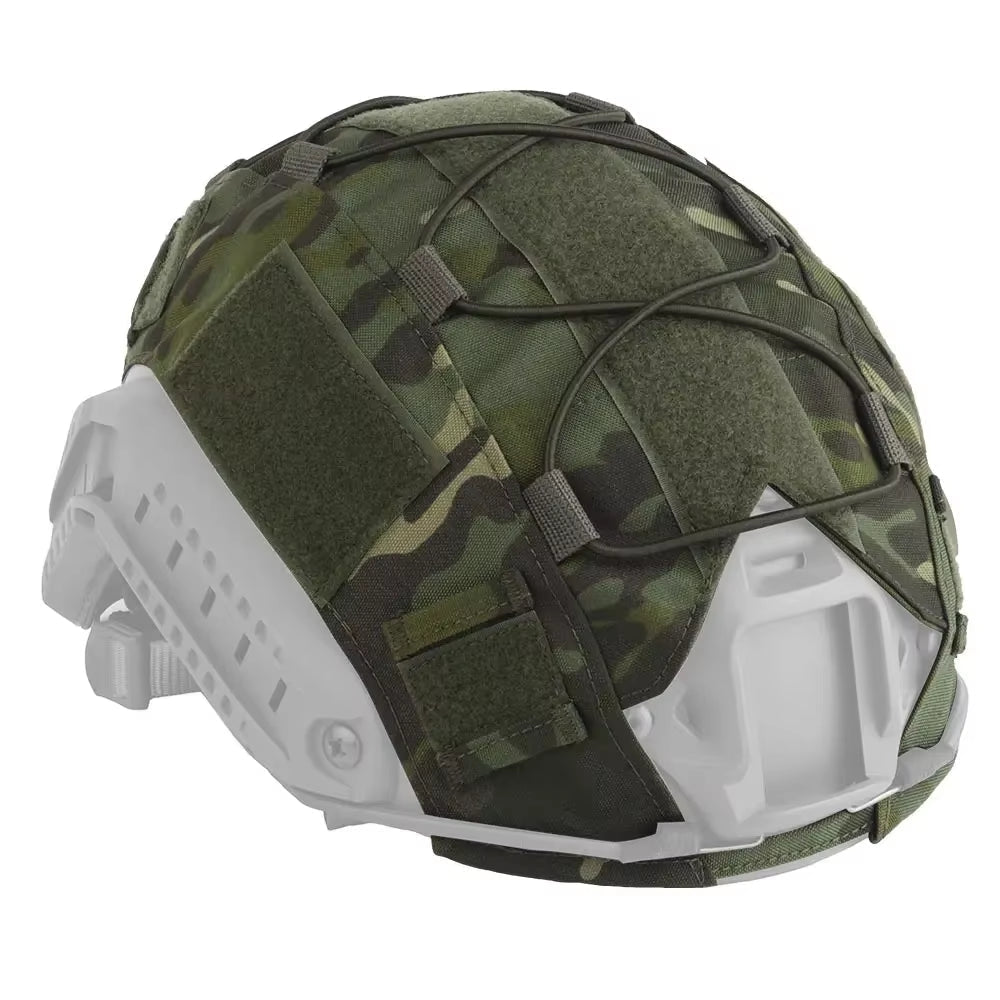 Signal & Steel FAST Helmet Cover – Tactical Airsoft Helmet Camouflage Cover