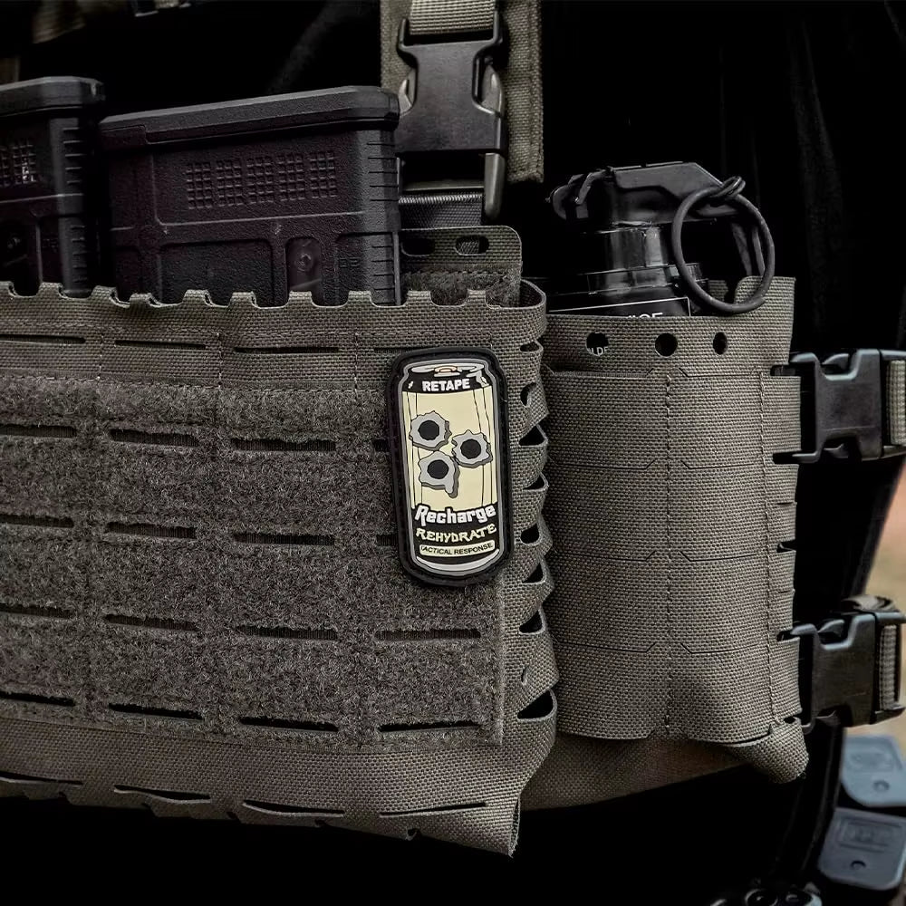 Signal & Steel Flex Expander Wing Pouch – Water Bottle & Utility Expansion for Micro Chest Rigs (MK4 / MK5 / D3CR Compatible)