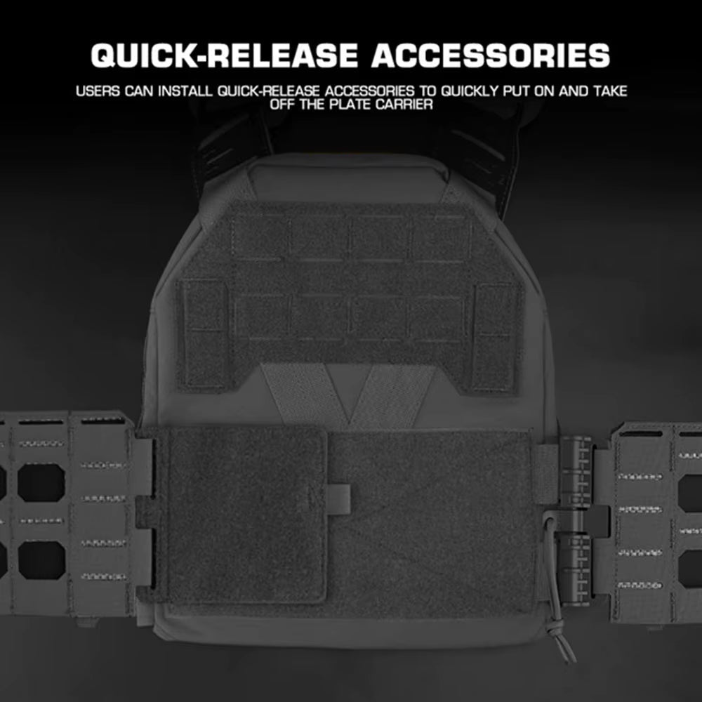Signal & Steel K-Series Quick Release MOLLE Cummerbund – Lightweight Plate Carrier Side Panel
