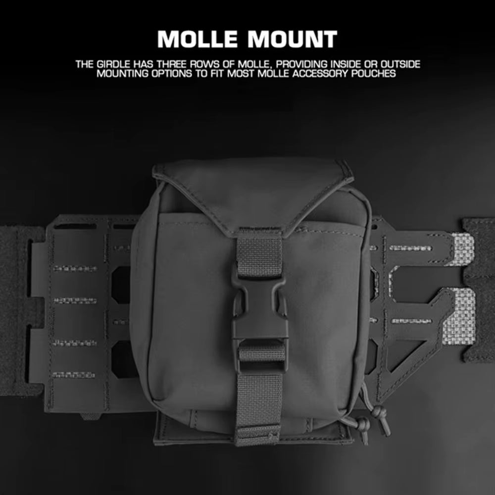 Signal & Steel K-Series Quick Release MOLLE Cummerbund – Lightweight Plate Carrier Side Panel