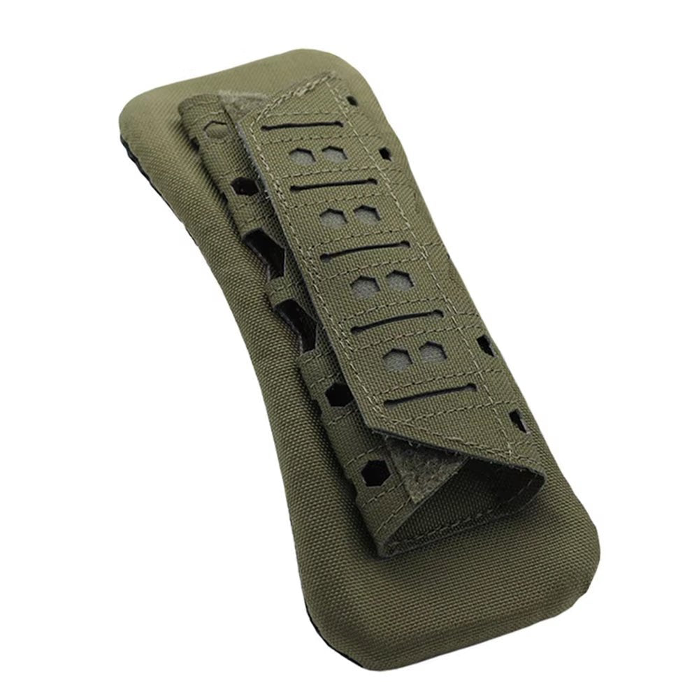 Signal & Steel Laser-Cut Tactical Shoulder Pads – Breathable Mesh Plate Carrier Strap Cushions