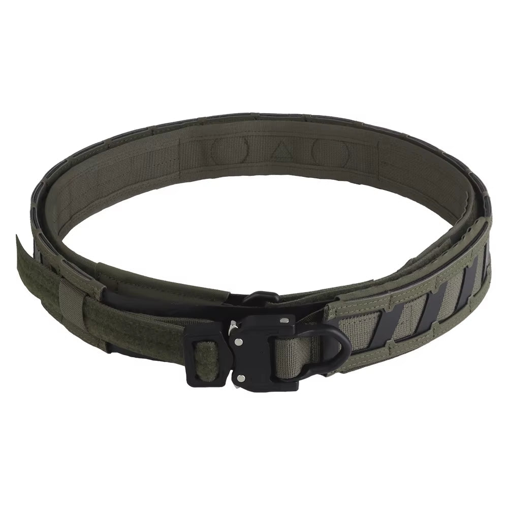 Signal & Steel Magnetic MOLLE Battle Belt – Double-Layer Tactical Belt System for Airsoft Loadouts