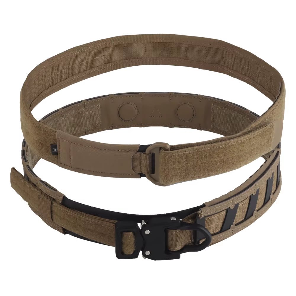 Signal & Steel Magnetic MOLLE Battle Belt – Double-Layer Tactical Belt System for Airsoft Loadouts