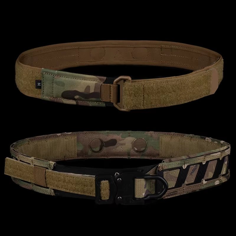 Signal & Steel Magnetic MOLLE Battle Belt – Double-Layer Tactical Belt System for Airsoft Loadouts