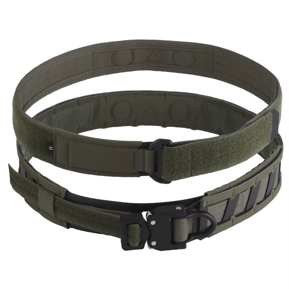 Signal & Steel Magnetic MOLLE Battle Belt – Double-Layer Tactical Belt System for Airsoft Loadouts