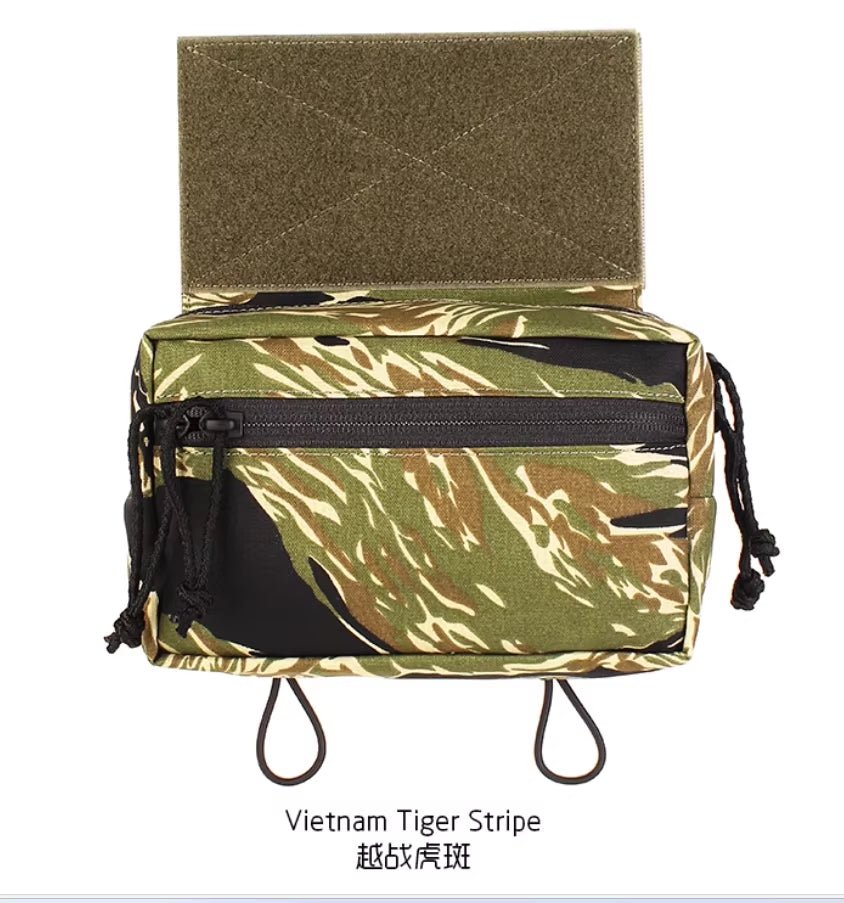 Signal & Steel MK3/MK4 Style Lower Utility Pouch – Modular Chest Rig Dangling Admin Pouch