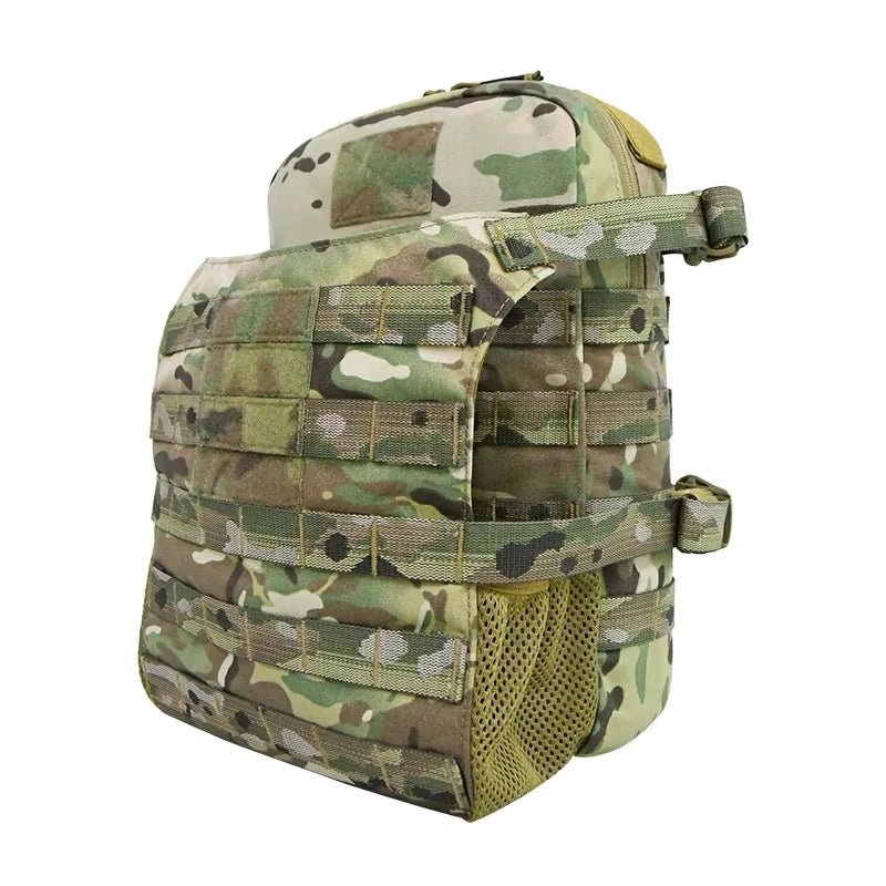 Signal & Steel MOLLE Expansion Backpack – Tactical Plate Carrier Pack with Hydration Storage (7L)