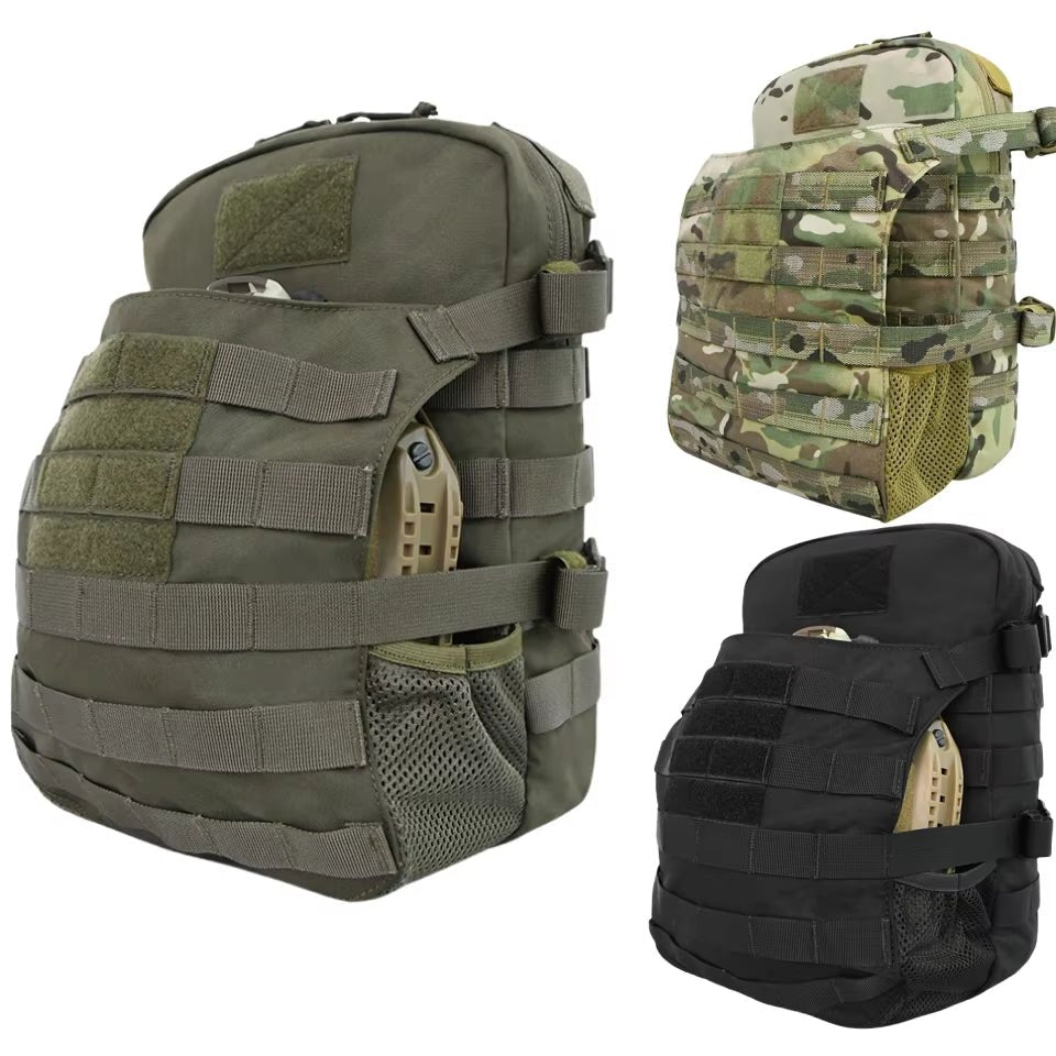 Signal & Steel MOLLE Expansion Backpack – Tactical Plate Carrier Pack with Hydration Storage (7L)