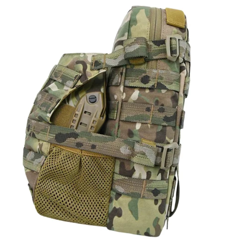 Signal & Steel MOLLE Expansion Backpack – Tactical Plate Carrier Pack with Hydration Storage (7L)