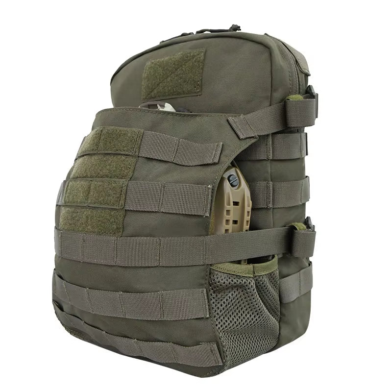 Signal & Steel MOLLE Expansion Backpack – Tactical Plate Carrier Pack with Hydration Storage (7L)