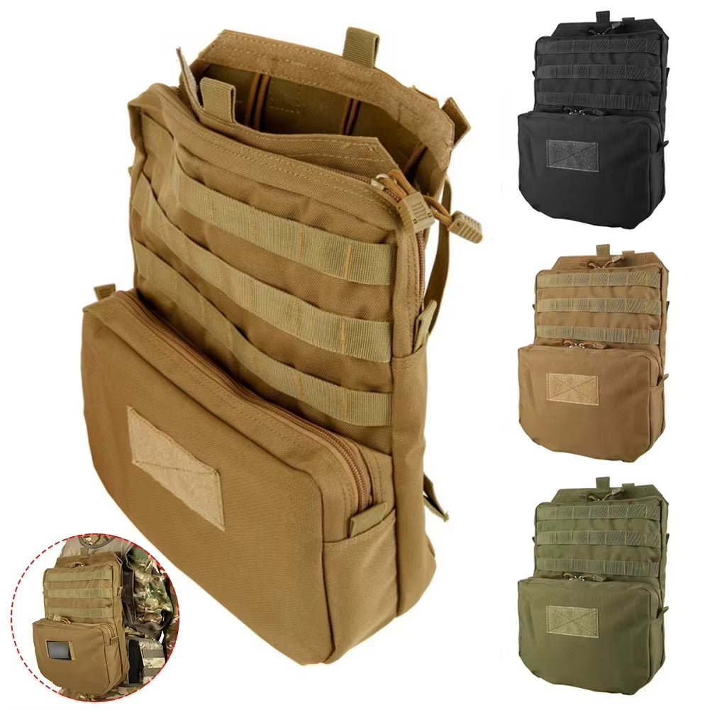 Signal & Steel MOLLE Hydration Backpack – Tactical Plate Carrier Water Carrier (EDC Hydration Pack)