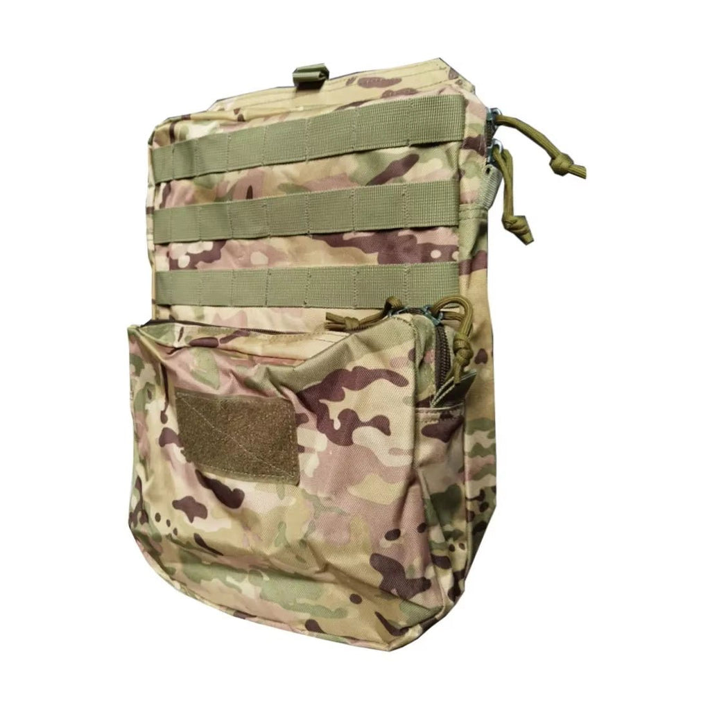 Signal & Steel MOLLE Hydration Backpack – Tactical Plate Carrier Water Carrier (EDC Hydration Pack)