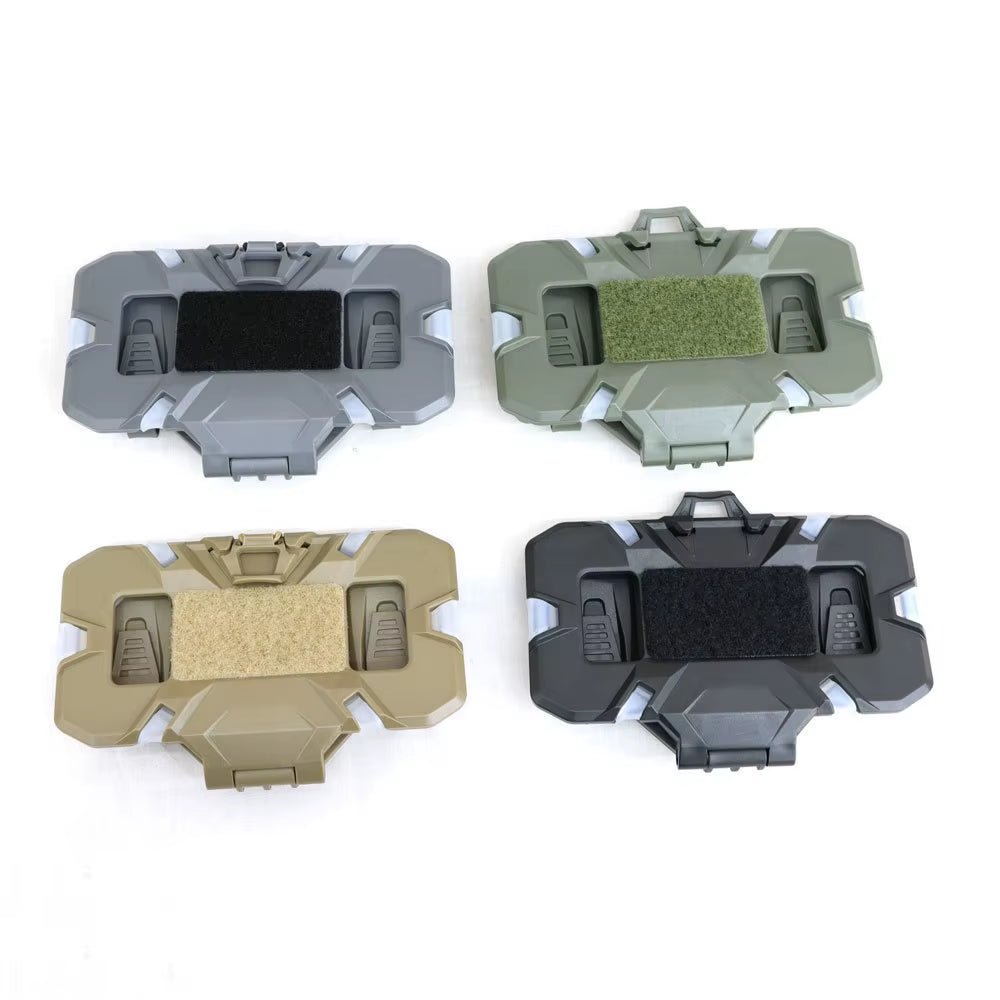 Signal & Steel MOLLE Navigation Phone Mount – Tactical Chest Rig Map & Phone Holder (Foldable Admin Panel)