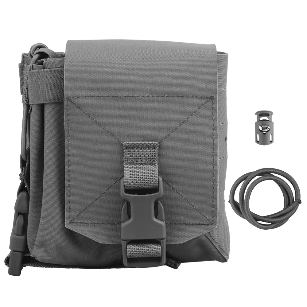 Signal & Steel Multi-Purpose Tactical Sub Pouch – Radio, 5.56 Mag & Utility Chest Rig Pouch