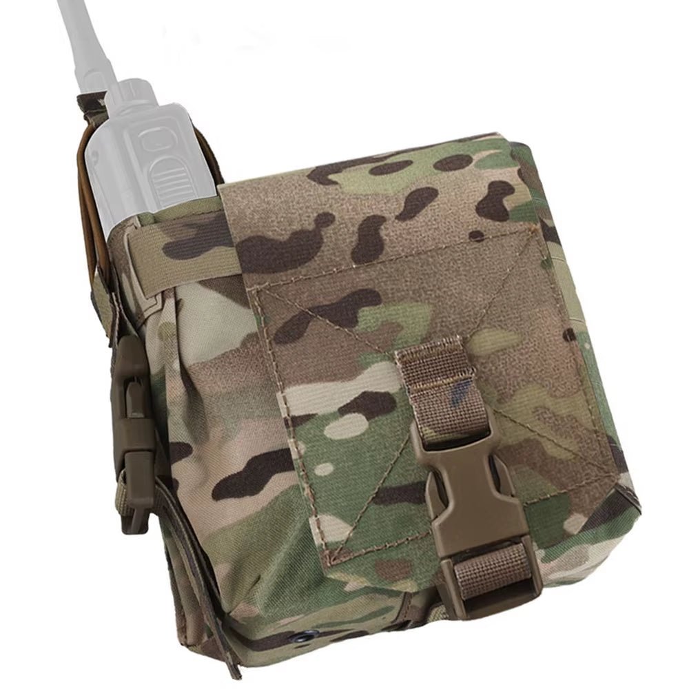Signal & Steel Multi-Purpose Tactical Sub Pouch – Radio, 5.56 Mag & Utility Chest Rig Pouch