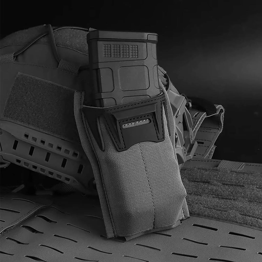 Signal & Steel Pince Single 5.56 Mag Pouch – Low Profile MOLLE Rifle Magazine Holder