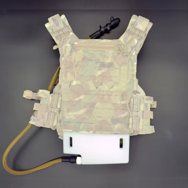 Signal & Steel Plate Carrier Hydration Plate – 1.5L Tactical Water Reservoir with Drink Tube