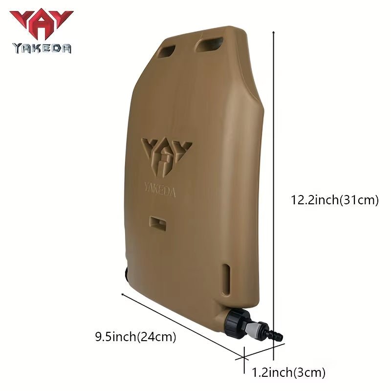 Signal & Steel Plate-Shaped Hydration Reservoir – 1.75L Tactical Water Plate for Plate Carriers