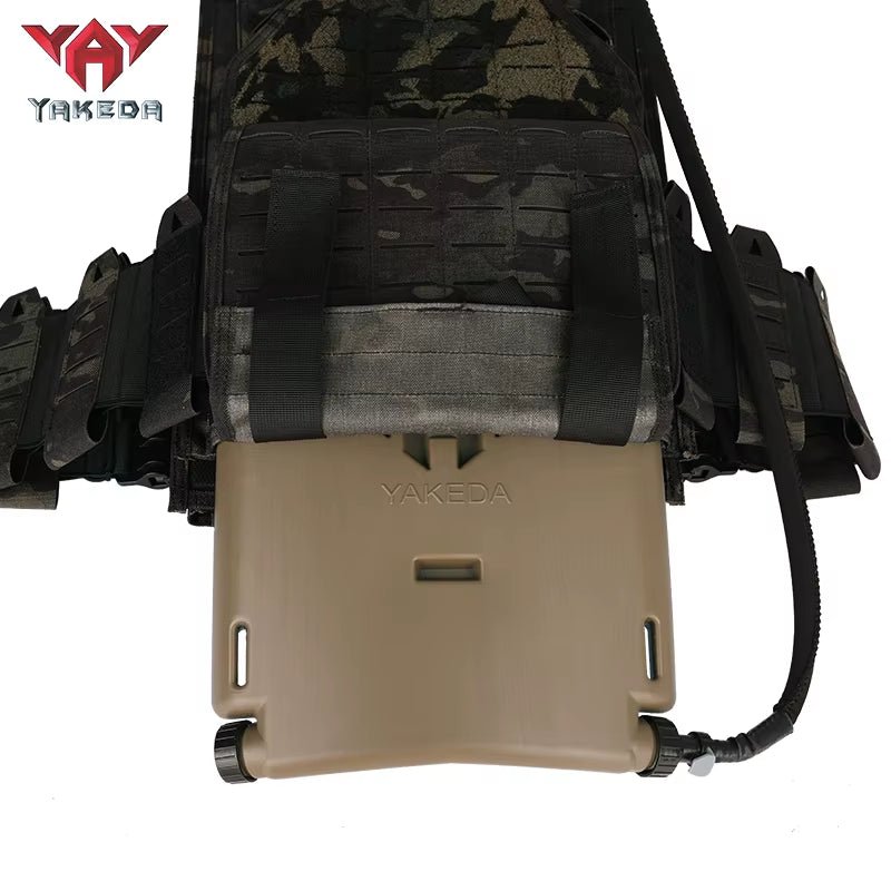Signal & Steel Plate-Shaped Hydration Reservoir – 1.75L Tactical Water Plate for Plate Carriers