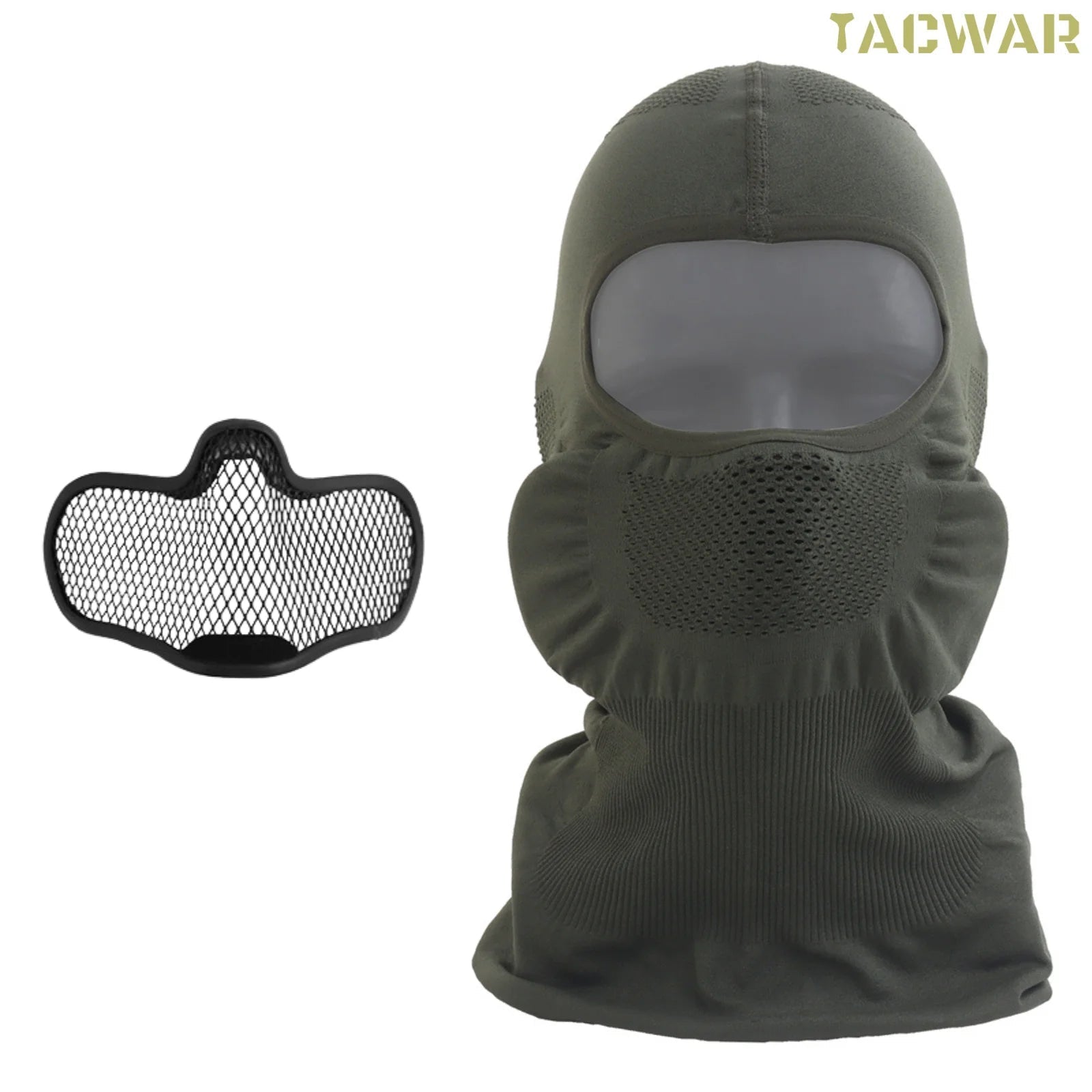 Signal & Steel Tactical Mesh Balaclava Full Face Mask for Airsoft, Paintball & Outdoor Training