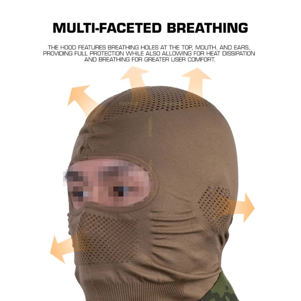Signal & Steel Tactical Mesh Balaclava Full Face Mask for Airsoft, Paintball & Outdoor Training