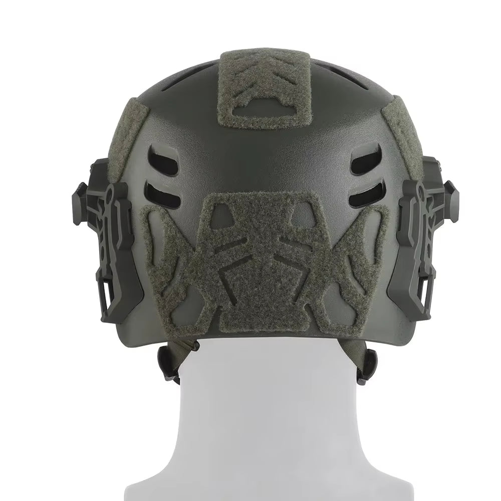 Signal & Steel Training Tactical Helmet 3.0 – Lightweight Airsoft Bump Helmet with Accessory Rails