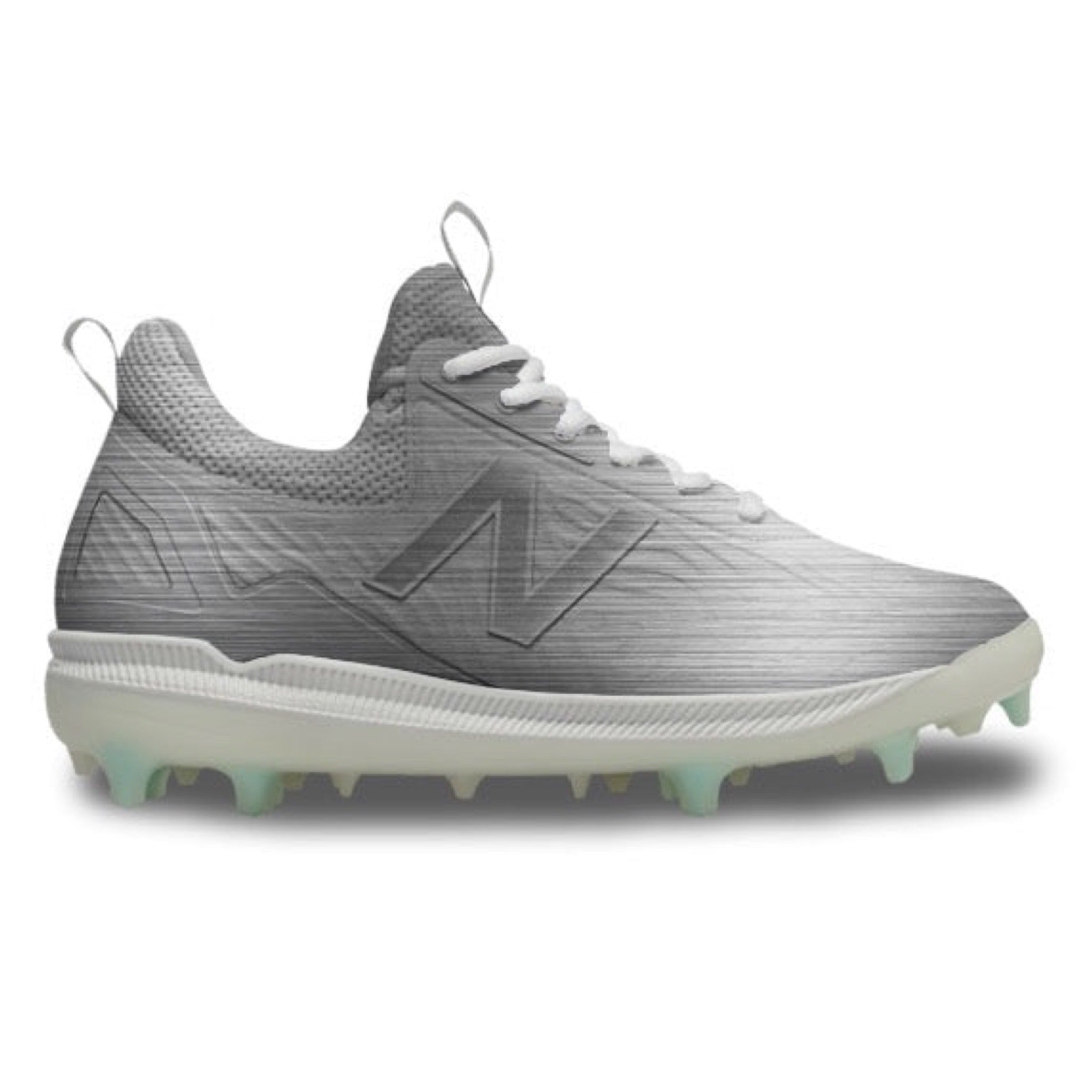 "Silver" New Balance FuelCell COMPv2 Cleats