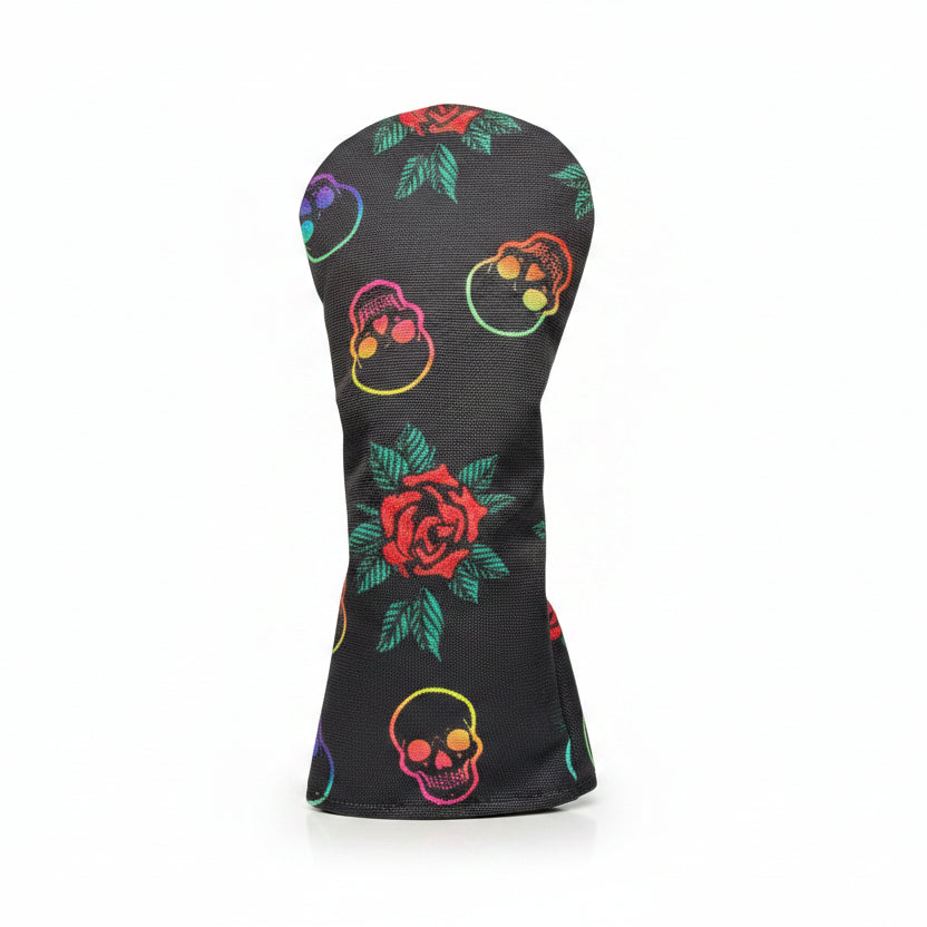 Skulls & Roses Canvas Headcover