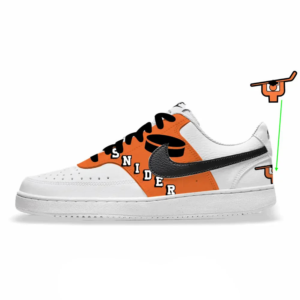 "Snider Hockey Foundation" Nike Court Vision Low Shoes