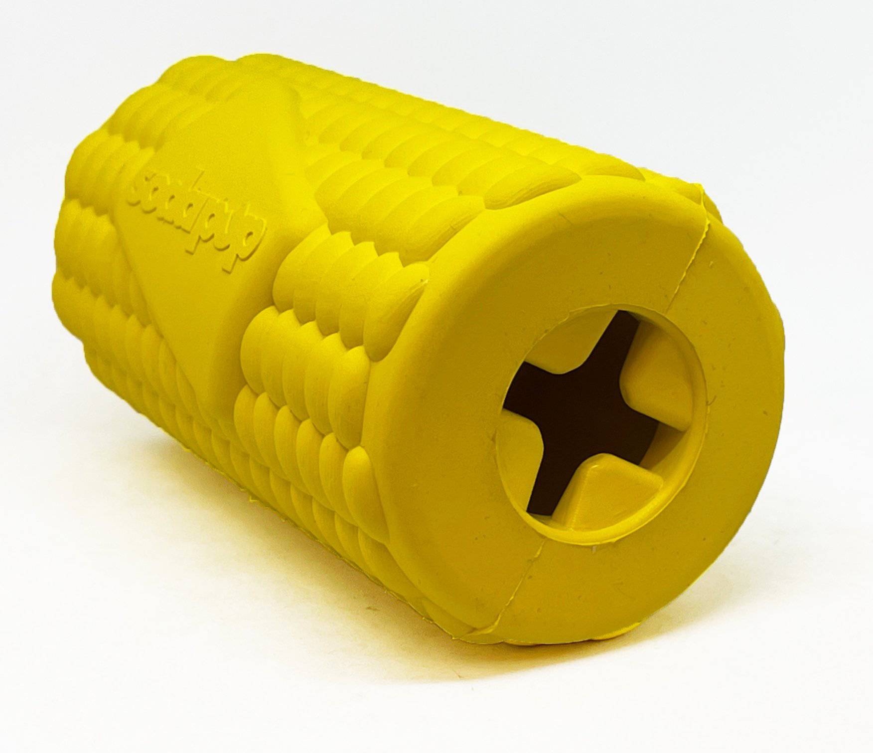 Corn on the Cob Dog Toy - Durable Rubber Treat Dispenser | USA Made