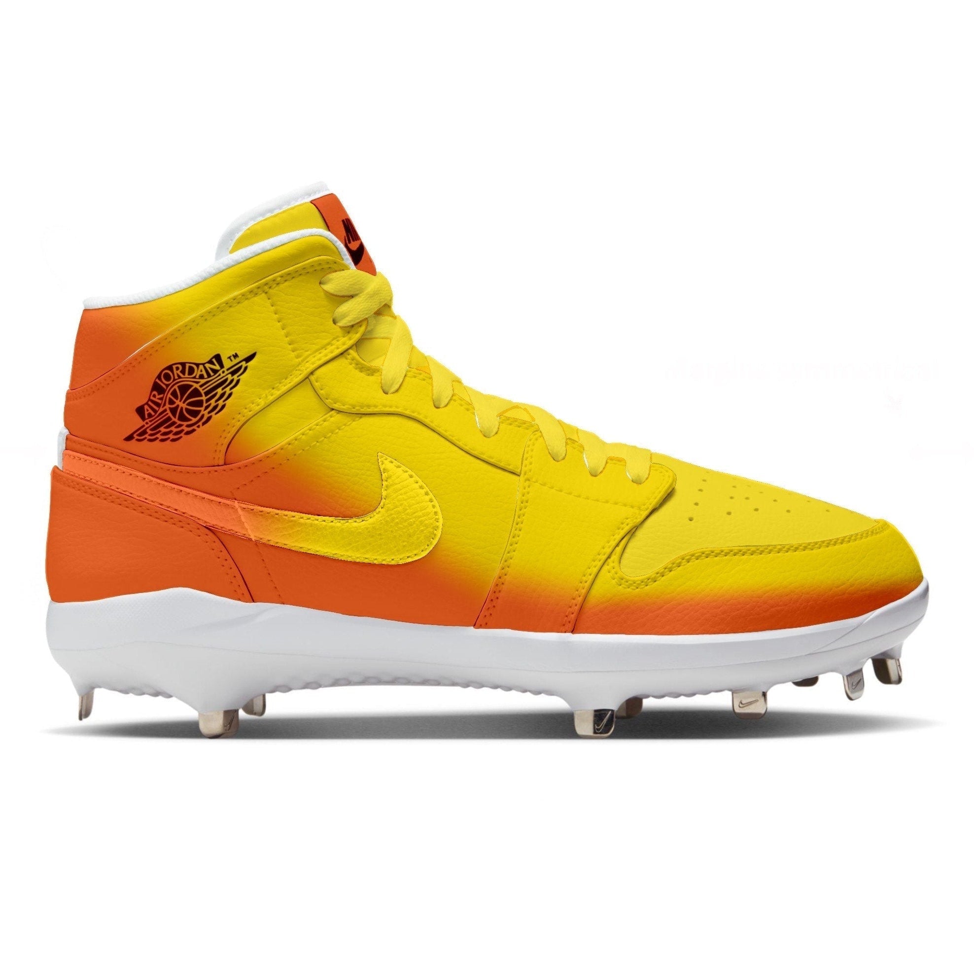 "Solar Fade" Jordan 1 Retro Cleats