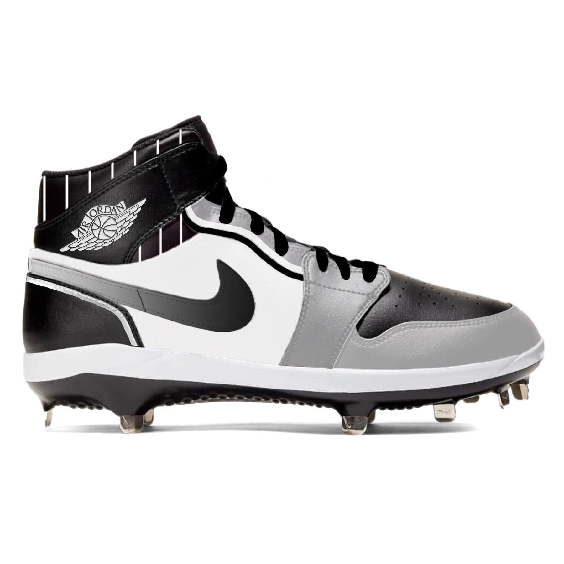 "Southside II" Jordan 1 Retro Cleats