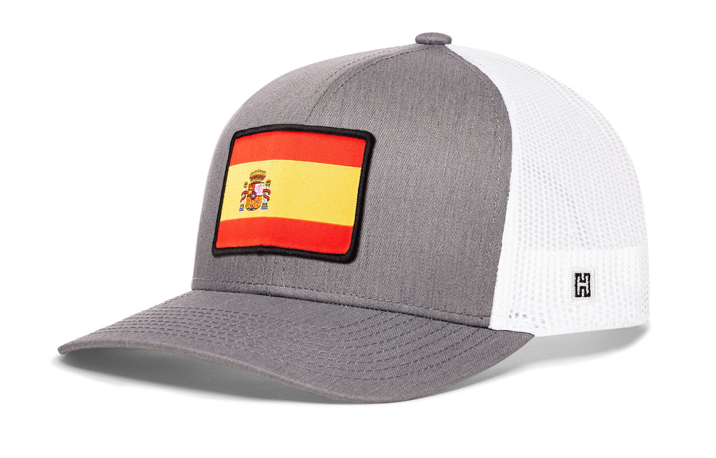 Spain Flag International Trucker Hat  |  Spanish Snapback