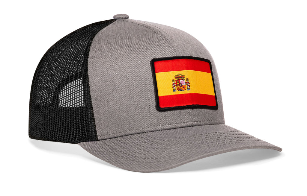 Spain Flag International Trucker Hat  |  Spanish Snapback