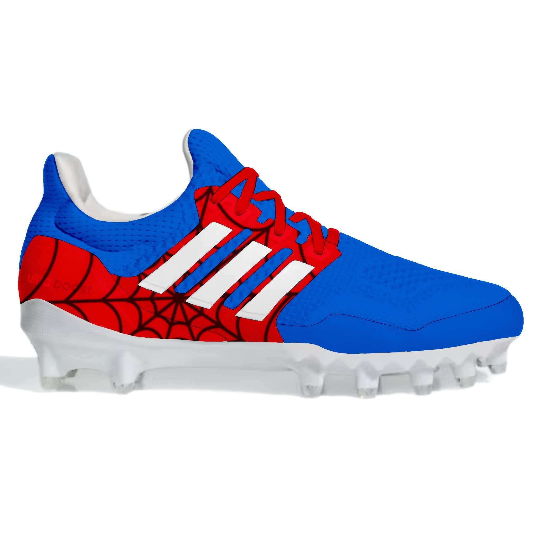 "Spider" Adidas Ultraboost Football Cleats