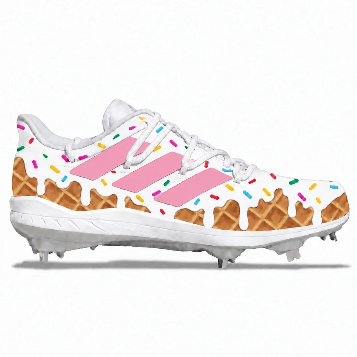 "Waffle Cone" Adidas Adizero Afterburner 8 Cleats