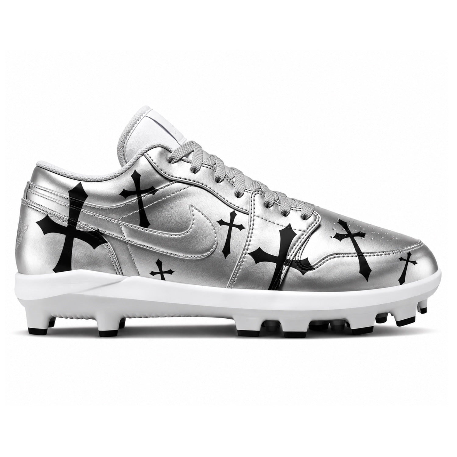 "Sterling Cross" Jordan 1 Retro MCS Cleats